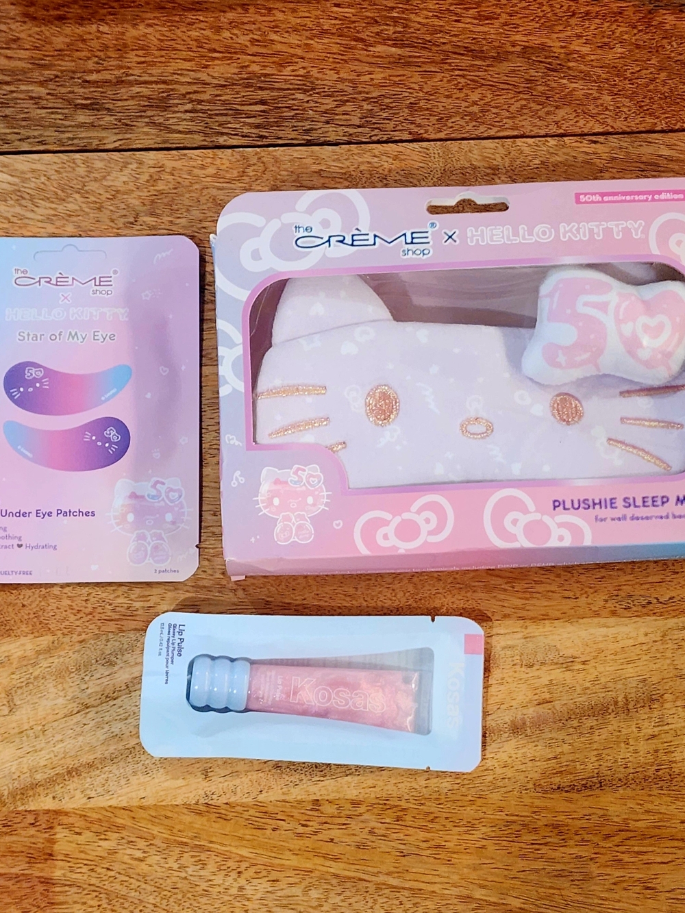 The Creme Shop Hello Kitty Mask Kosas Lip Pulse Bundle